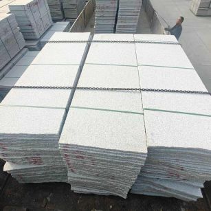 吉安芝麻白毛板，石材毛板