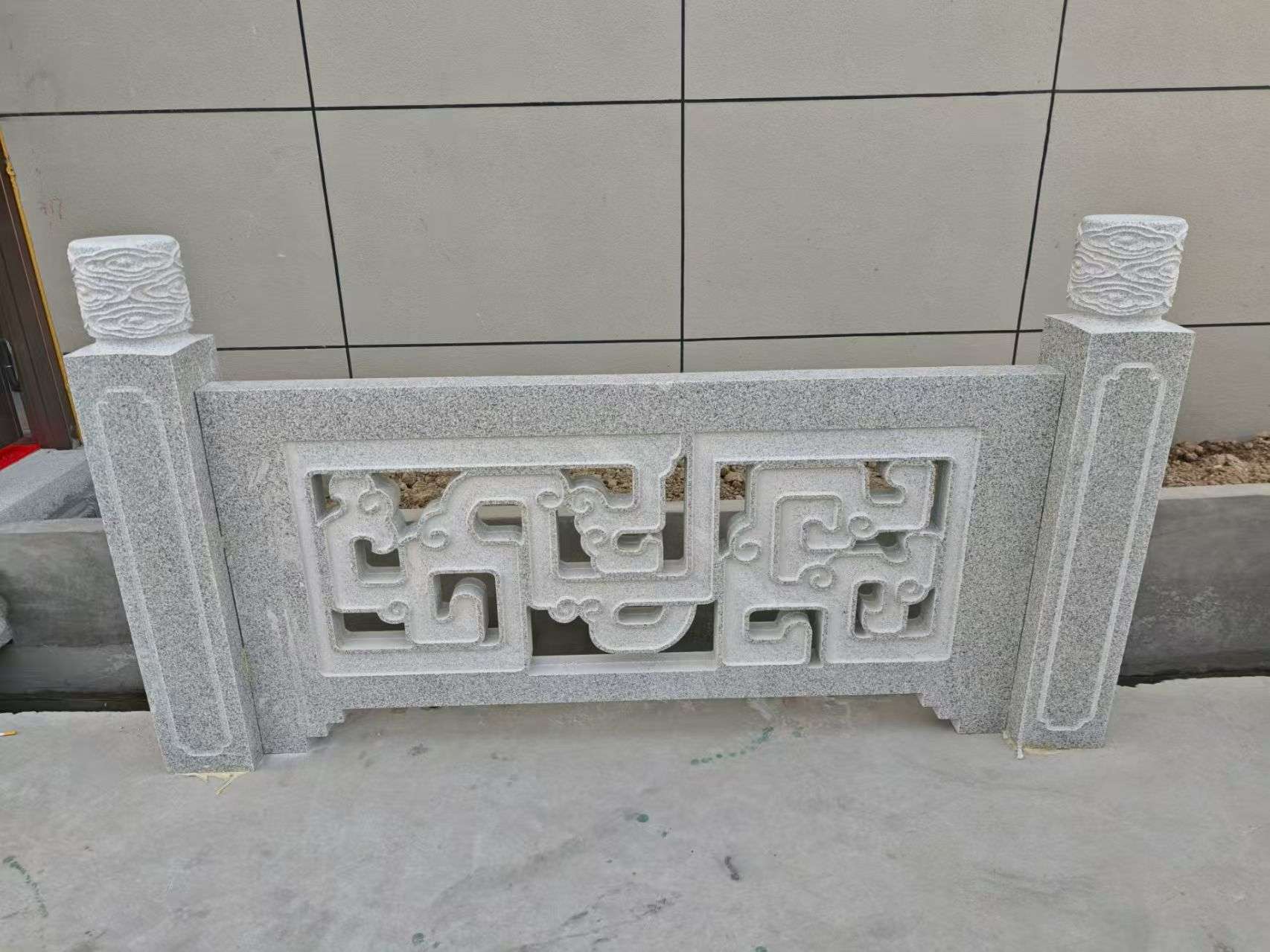 吉安芝麻白河道栏杆 桥栏杆